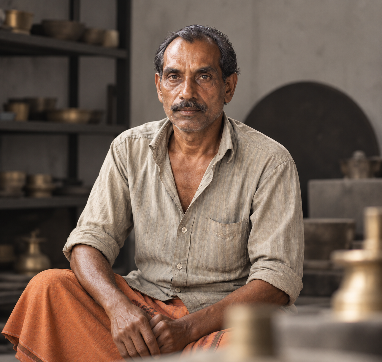 Kansyam master craftsman