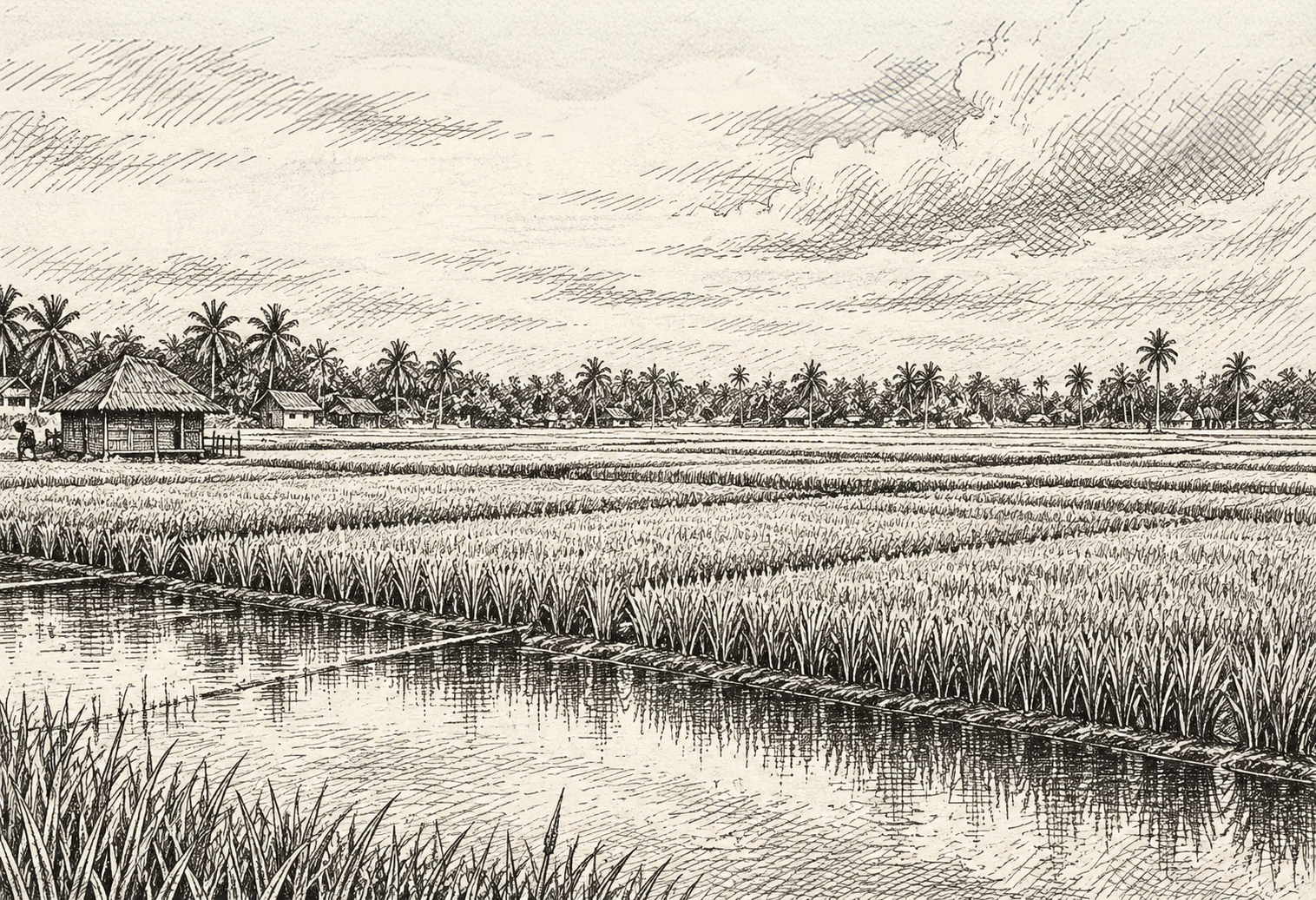 Mannar Paddy Field Heritage Engraving
