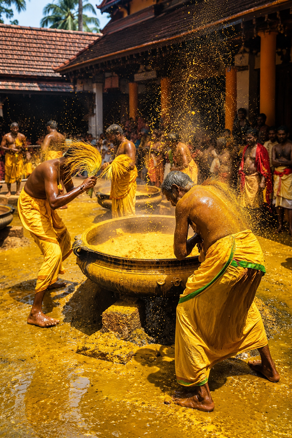 Craft, culture & heritage - Ritual pouring and community immersion